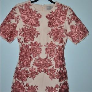 ASOS floral embroidered dress